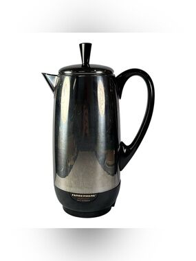 Vintage Farberware Superfast K1 142B Electric Coffee Pot Percolator 12 Cup Works
